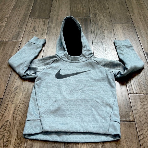 Toddler Nike dri-fit hooded fleece lined sweater - Picture 1 of 10